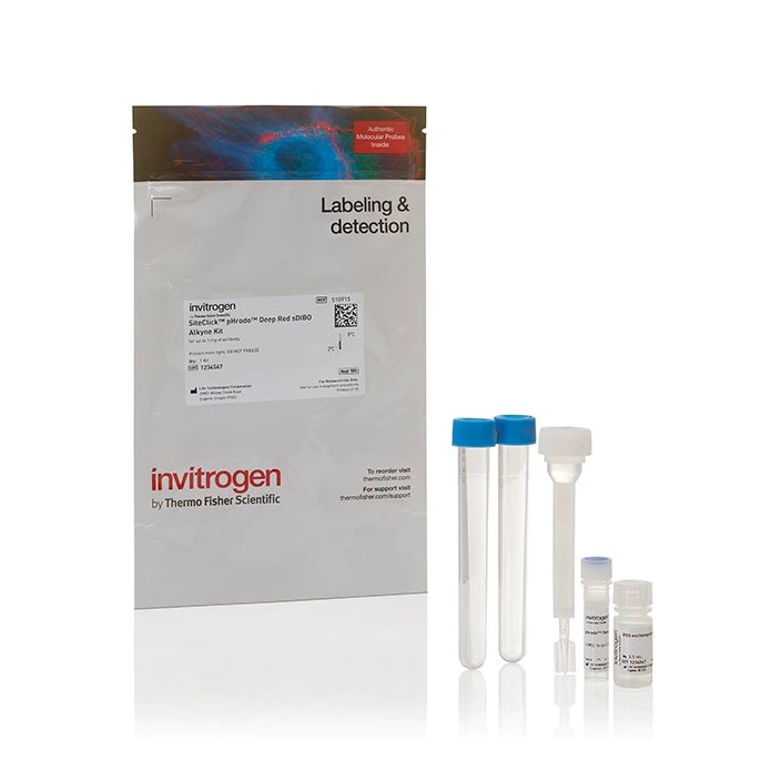 Invitrogen™ SiteClick™ sDIBO Alkyne Kits for Antibody Labeling, pHrodo Deep Red, For up to 1 mg of Ab