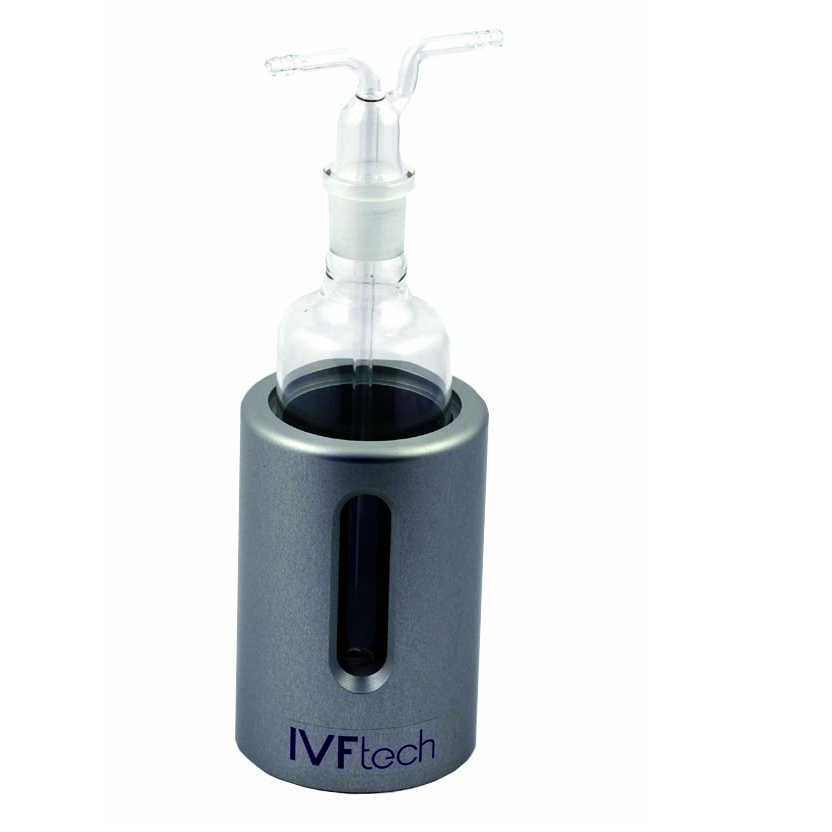 IVFtech Accessories for Humidification, Glass Bobble Flask