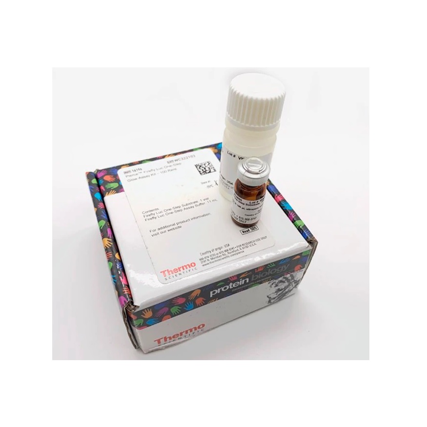 Thermo Scientific™ Pierce™ Firefly Luc One-Step Glow Assay Kit, 100 Reactions