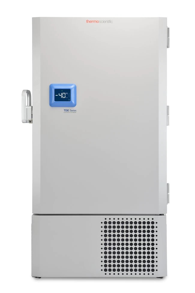 Thermo Scientific™ TDE Series -40°C Ultra-Low Temperature Freezer Package with Racks, Boxes, and CO2 Back-up System, 682 L