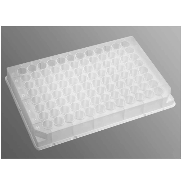 Axygen® 96-well Clear V-Bottom 500 µL Polypropylene Deep Well Plate, Sterile