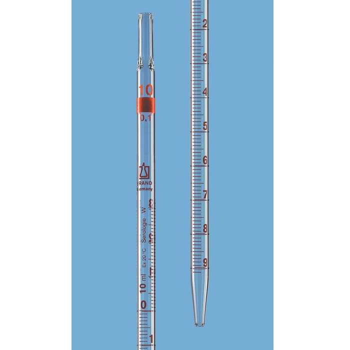 BRAND™ Graduated Pipettes, Serology, Total Delivery, SILBERBRAND ETERNA, AR-GLAS®, 25 ml