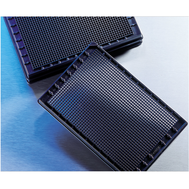 Corning® 1536-well Black/Clear Flat Bottom Polystyrene TC-treated Microplate, with Lid, Sterile