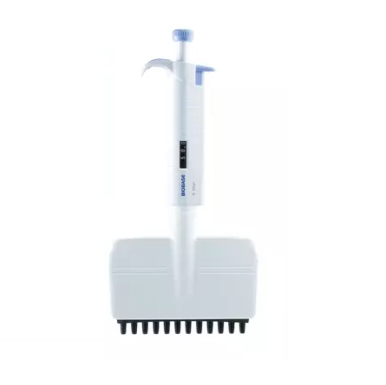 BIOBASE™ TopPette Mechanical Pipette, 8-channel, Adjustable Volume, 0.5 - 10 μl