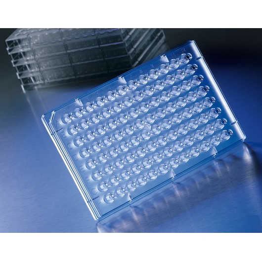 Corning® CrystalEX™ 384-well Flat Bottom Protein Crystallization Microplate, Advanced Polymer, Not Treated, Nonsterile