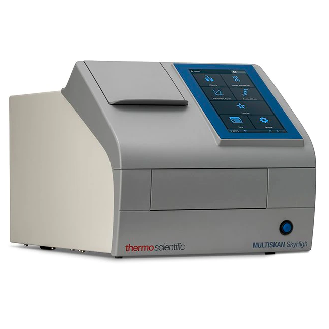 Thermo Scientific™ Multiskan SkyHigh Microplate Spectrophotometer, With Touchscreen cuvette and μDrop Duo Plate