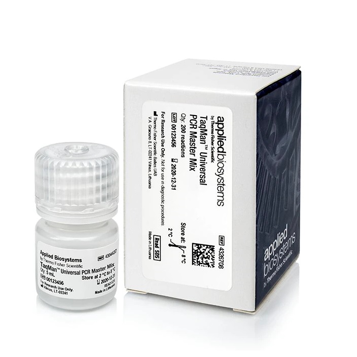 Applied Biosystems™ TaqMan™ Universal PCR Master Mix, 10 x 5 mL (10 Boxes)