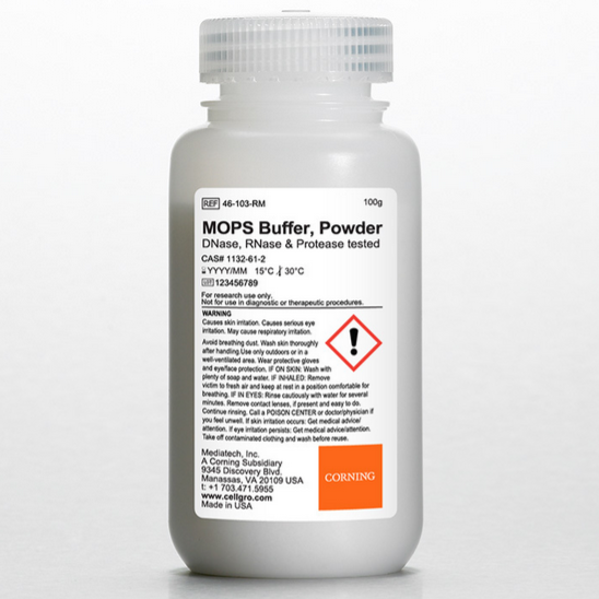 Corning® 100 g MOPS Buffer, Powder, pH 6.5-7.9
