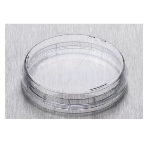 Corning® Gosselin™ Contact Dish, Domed Base with Tight Lid, 4 Vents, Sterile, Double Outer Bag