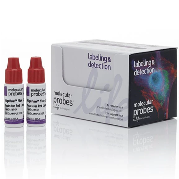 Invitrogen™ Alignflow™ Flow Cytometry Alignment Beads for Red Lasers, 6.0 µm