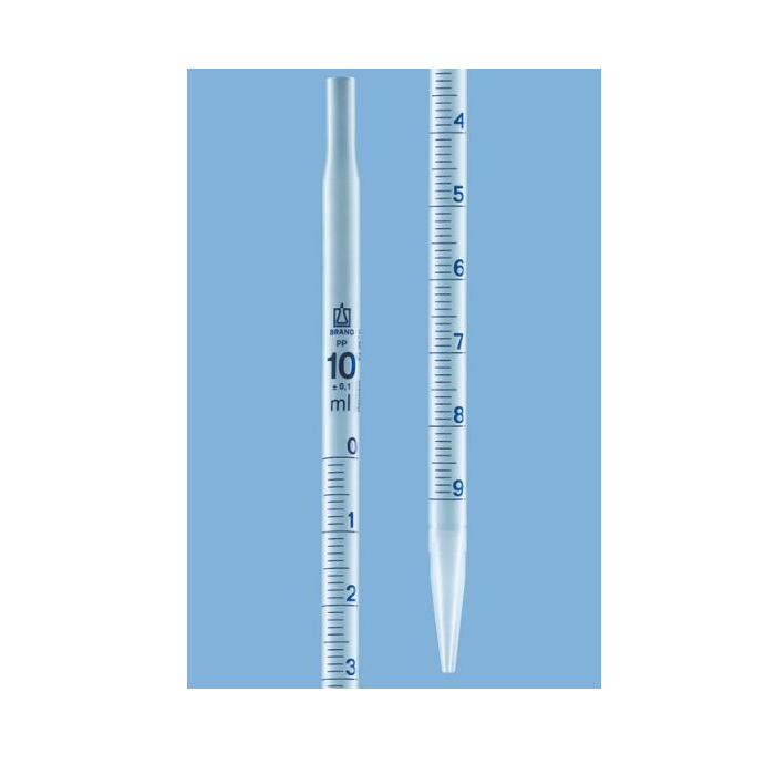BRAND™ Graduated Pipettes, PP, Type 3, 10 ml