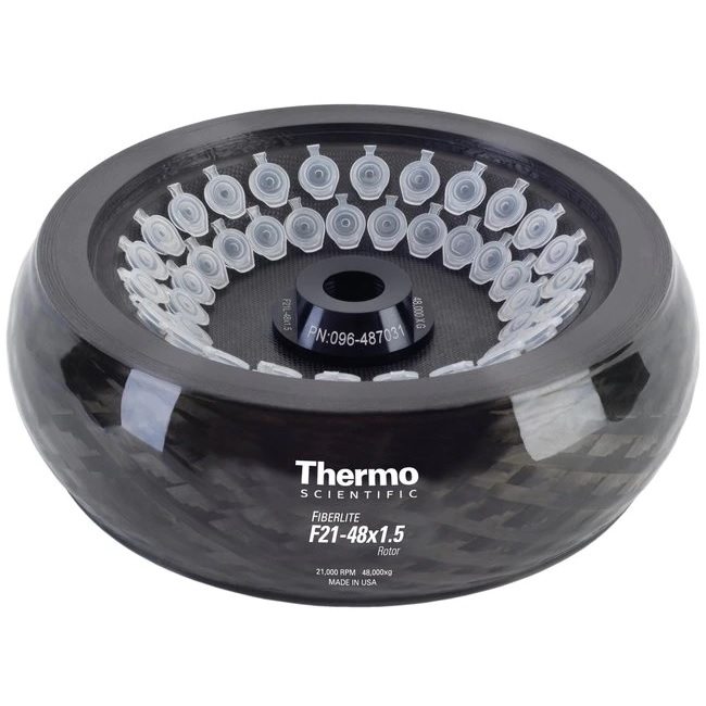 Thermo Scientific™ Fiberlite™ F21-48 x 1.5 Fixed-Angle Rotor, For Jouan KR22i Centrifuges
