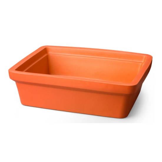 Corning® Ice Pan, Rectangular, Maxi 9L, Orange