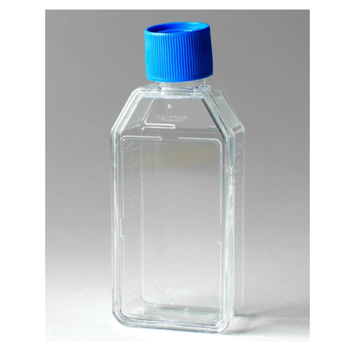 Falcon® Rectangular Canted Neck Cell Culture Flask With Vented Cap, 70 mL, 25 cm²