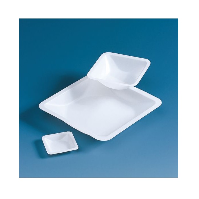 BRAND™ Weighing Pans, PS, Square Shape, 250 mm