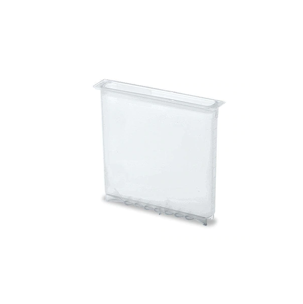 epMotion® reservoir 100 mL, large-volume container for reagent presentation on the epMotion®, can only be inserted with the Reservoir Rack; production batch testing, certified, 100 mL, PCR clean, 10 × 5 reservoirs in the bag, polypropylene (PP)