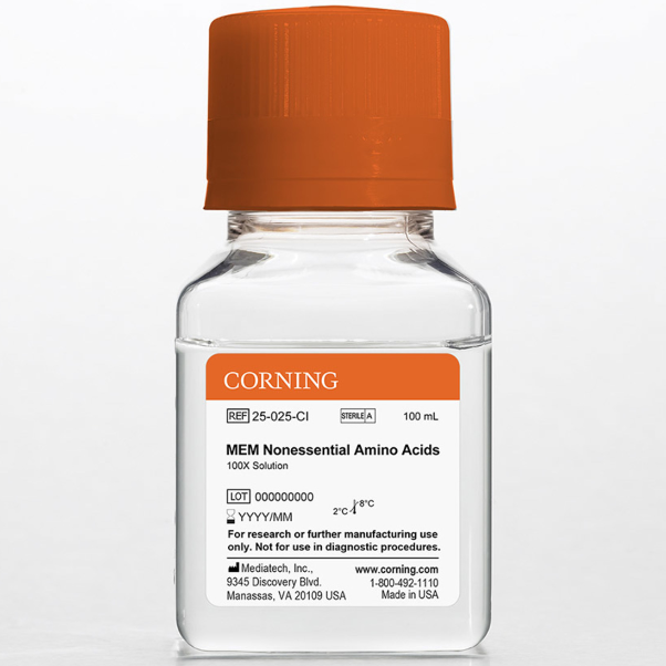 Corning® 100 mL MEM Nonessential Amino Acids, 100x