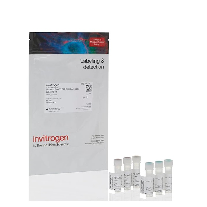 Invitrogen™ Zip Alexa Fluor™ Rapid Antibody Labeling Kits, Alexa Fluor™ 647