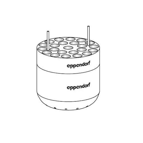 Eppendorf Adapter, For 23 Round-bottom Tubes 2.6 – 8 mL, for Rotor S-4-104, Rotor S-4x1000 round buckets and Rotor S-4x750