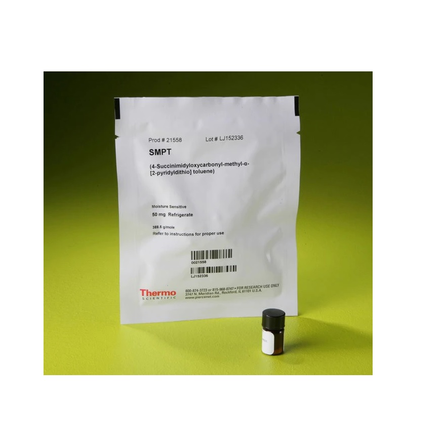 Thermo Scientific™ SMPT (4-succinimidyloxycarbonyl-alpha-methyl-α(2-pyridyldithio)toluene)