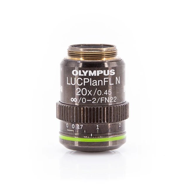 Invitrogen™ Olympus™ 20X Objective, fluorite, 0.45NA/6.6–7.8WD, correction collar (0–2.0 mm)