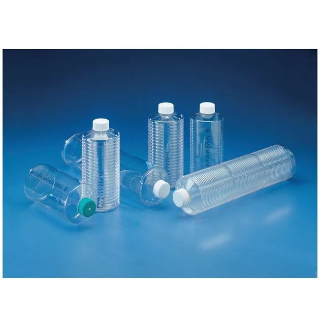Thermo Scientific™ Nunc™ PETG Roller Bottles, 1050 cm², Smooth, Solid Closure, 5/Sleeve, 20/Case