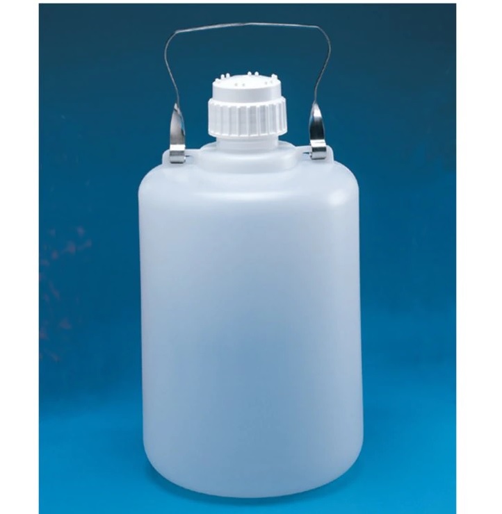 Nalgene™ HDPE, Single-Use Sterile Carboy, 33 L, Case of 6