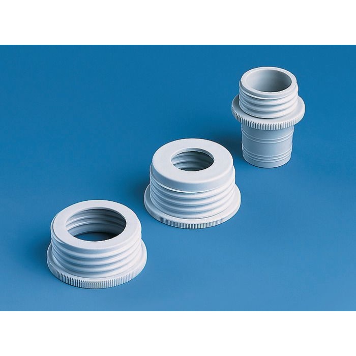 BRAND™ Thread Adapter, ETFE, Outer Thread GL 45, For Bottle Thread S 40