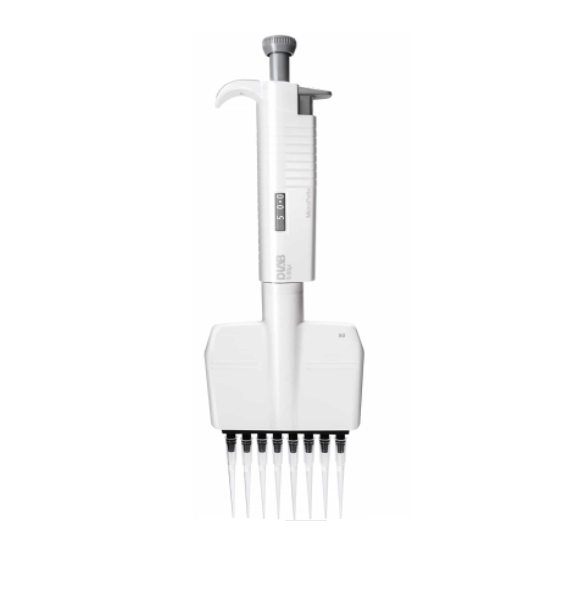 D-Lab™ MicroPette Multi-channel, Mechanical, 8-channel Adjustable Volume Pipettes, 0.5 - 10 μl