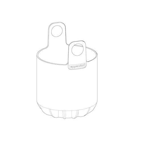 Eppendorf Adapter, For Bottle 500 mL Corning®, for Rotor S-4-104, Rotor S-4x1000 round buckets and Rotor S-4x750