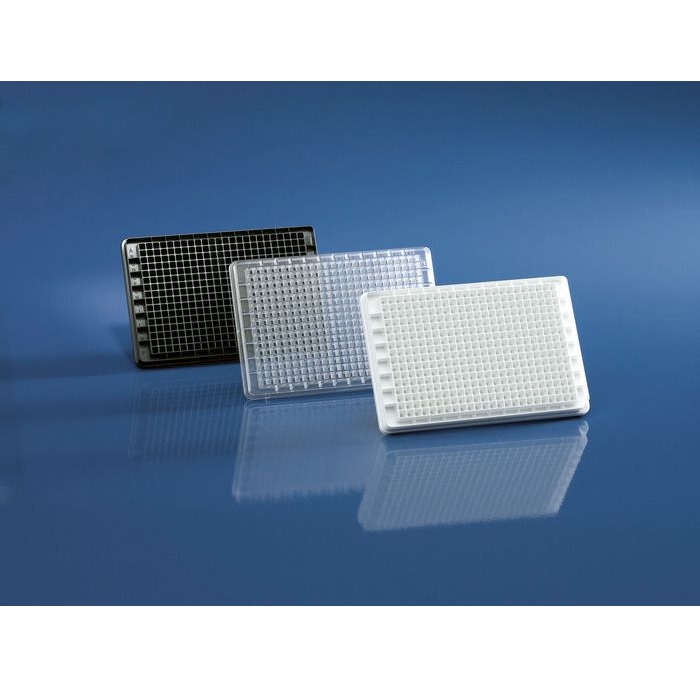 BRANDplates® Microtitration Plates, 384-well, ImmunoGrade™, White, F-bottom, Standard, BIO-CERT® Certified Quality