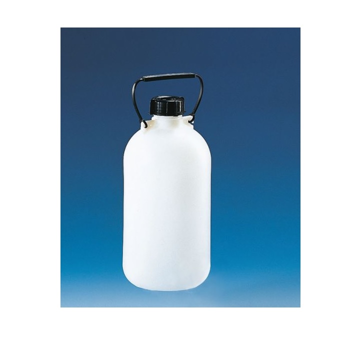 BRAND™ Storage Bottle, PE-HD, Narrow Mouth, 5.000 mL