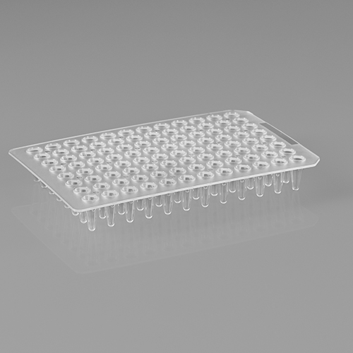 Biologix™ PCR Plate, Non-Skirted, 96-well, Clear, Non-Sterile, 0.1 mL