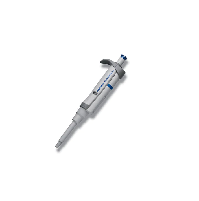 Eppendorf Research® plus, 1-channel, fixed, 500 µL, blue