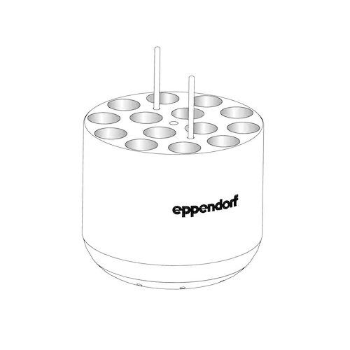 Eppendorf Adapter, For 14 Tubes 14 mL, for Rotor S-4-104, Rotor S-4x1000 round buckets and Rotor S-4x750
