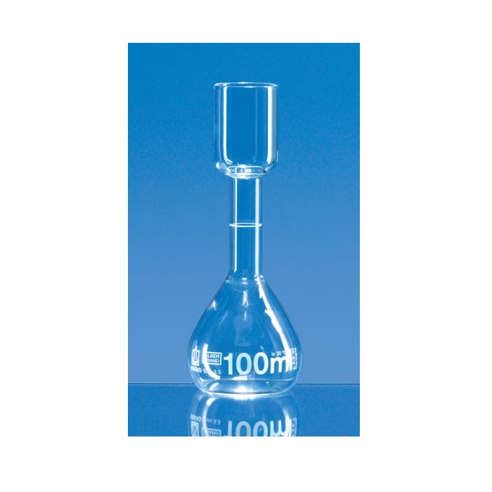 BRAND™ Volumetric Flasks For Sugar Analysis, SILBERBRAND, Class B, Boro 3.3, 100 ml