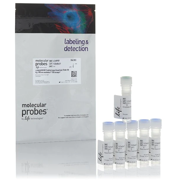Invitrogen™ LIVE/DEAD™ Fixable Aqua Dead Cell Stain Kit, for 405 nm excitation, 200 Assays