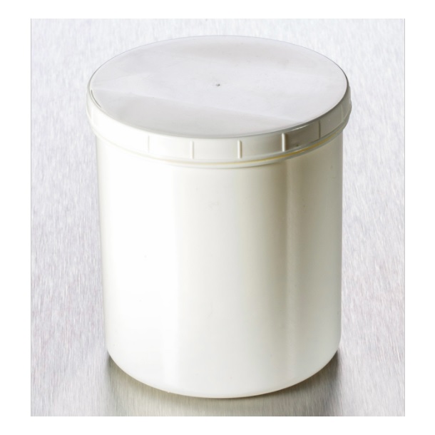 Corning® Gosselin™ Pot, 500 mL, White PP, White Screw Cap, Assembled