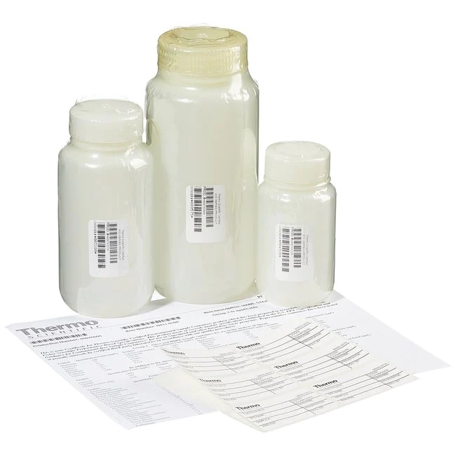 Nalgene™ Wide-Mouth HDPE Sterile Sample Bottle with Closure, 125 mL