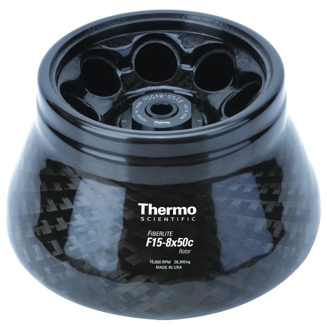 Thermo Scientific™ Fiberlite™ F15-8 x 50cy Fixed Angle Rotor, For Sorvall Legend XT/XF, Sorvall Legend X1, Multifuge X3/X3F, Multifuge X1 and SL 40F Centrifuges