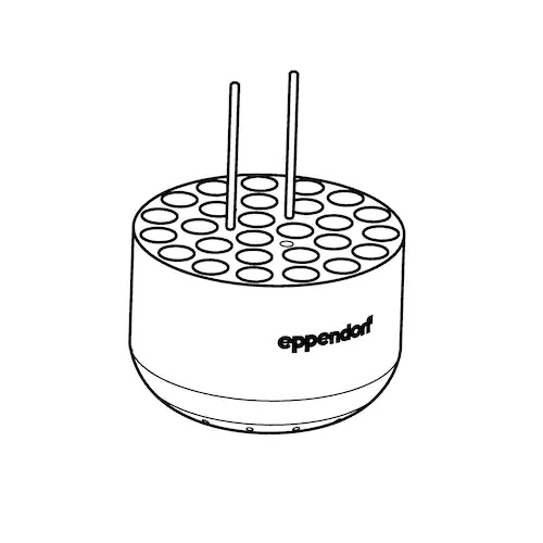 Eppendorf Adapter, For 27 Round-bottom Tubes 5 mL FACS, for Rotor S-4-104, Rotor S-4x1000 round buckets and Rotor S-4x750