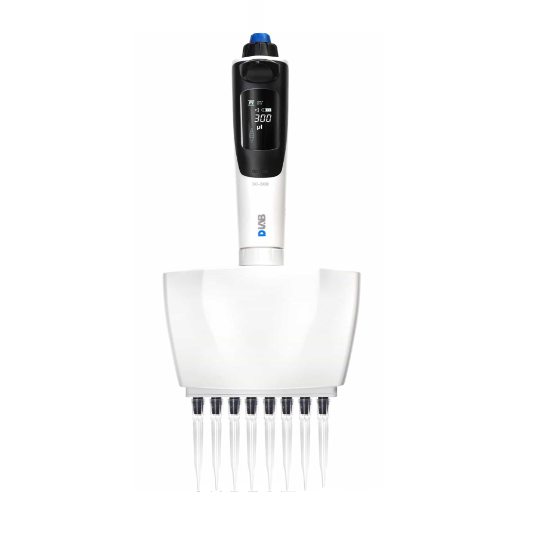 D-Lab™ dPette⁺, Multifunction Electronic pipettes, 8-channel Adjustable Volume, 0.5 - 10 μl