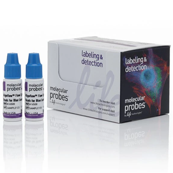 Invitrogen™ Alignflow™ Flow Cytometry Alignment Beads for Blue Lasers, 2.5 µm