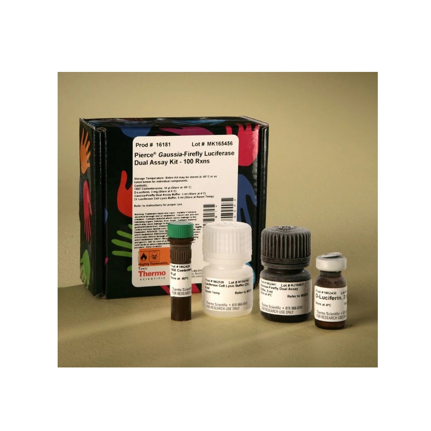 Thermo Scientific™ Pierce™ Gaussia-Firefly Luciferase Dual Assay Kit, 100 Reactions