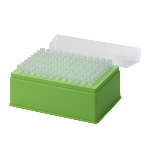 BIOLOGIX™ Filter Tip, Clear, 20 μl, Sterilized, Green Racks, Beckman