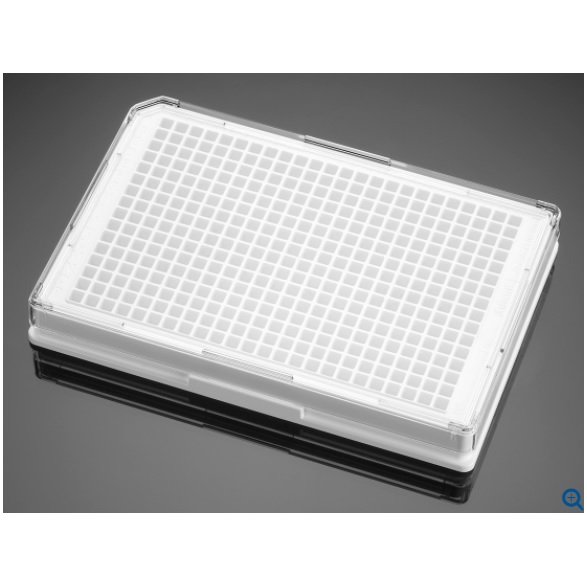 Corning® BioCoat® Collagen I 384-well White Flat Bottom TC-treated Microplate, with Lid, Sterile