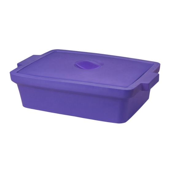 Corning® Ice Pan, Rectangular with Lid, Maxi 9L, Purple