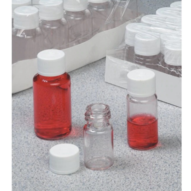 Thermo Scientific™ Nalgene™ PETG Diagnostic Bottles with Closure: Sterile, 5 mL