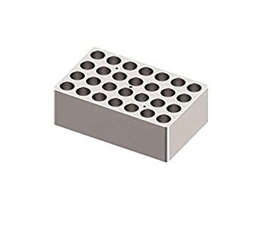 D-Lab Heating block, used for 5/15 mL tubes, 28 holes