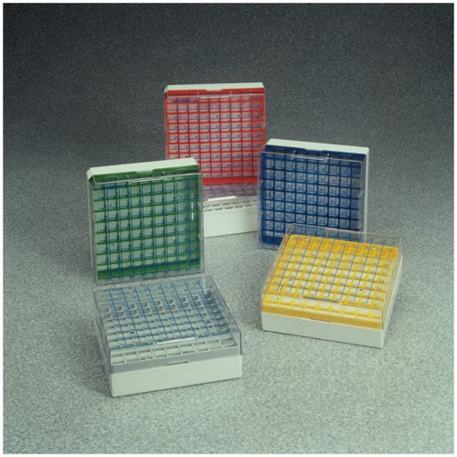 Thermo Scientific™ Nalgene Polycarbonate CryoBox, White, Case of 24